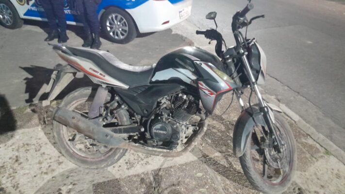 Intentó robar una moto en calle Illia y fue demorado a una cuadra