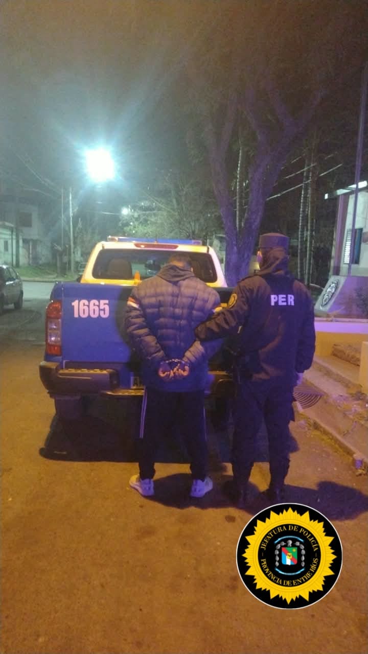 Detuvieron a un hombre que estaba dentro de la casa de su expareja