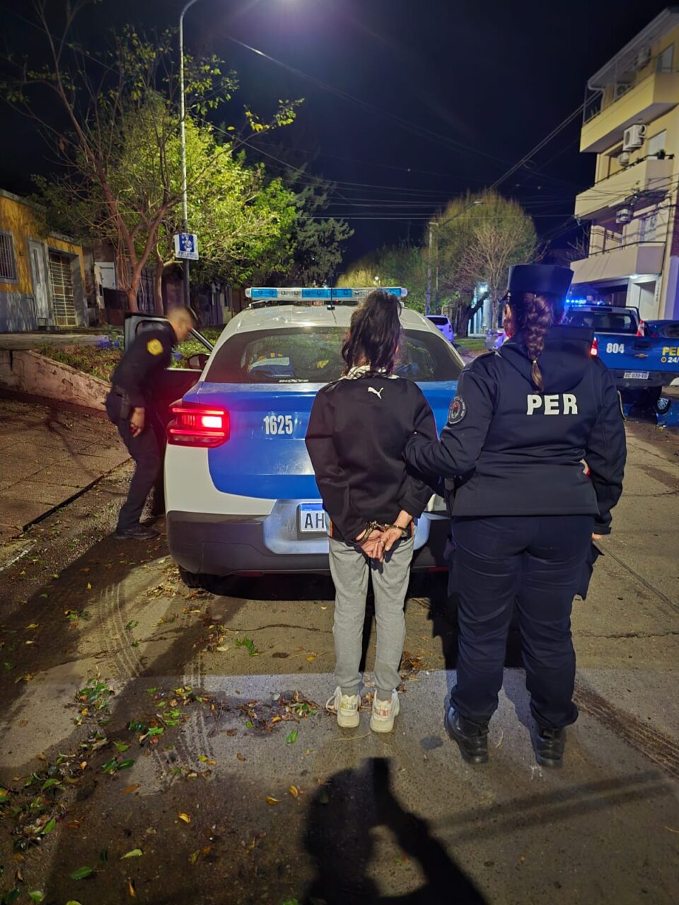 Dos menores fueron detenidos tras una persecución policial en Paraná