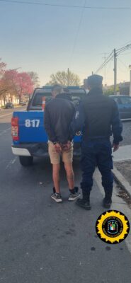 Entró a un comercio, dañó la alarma y movió las cámaras: terminó detenido