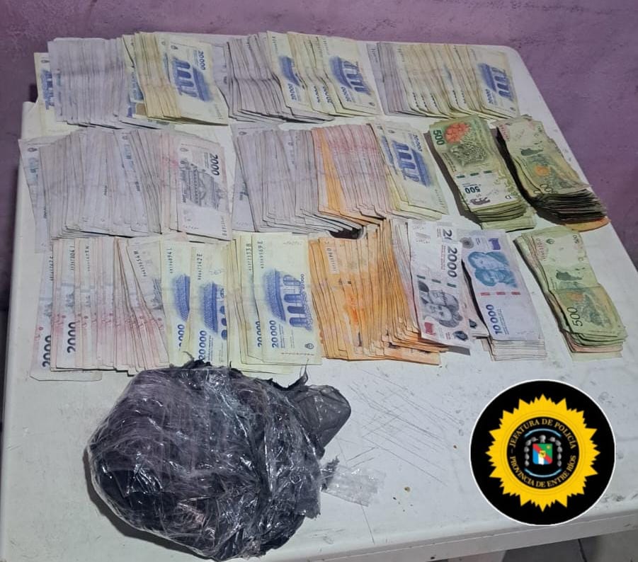 Allanamientos por abuso de arma: secuestraron más de  millones y dos celulares