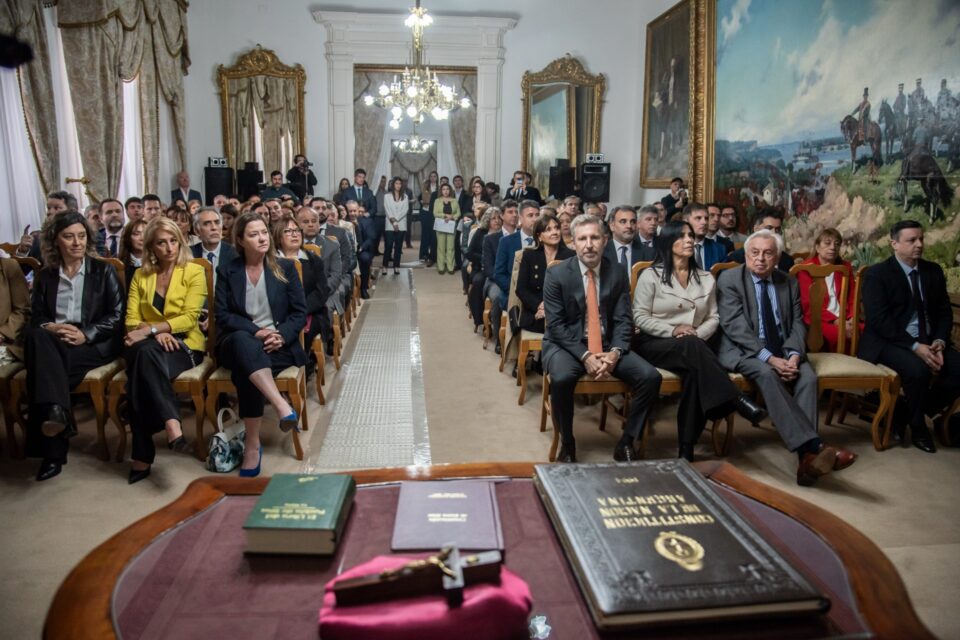 Frigerio tomó juramento a los nuevos integrantes del Consejo de la Magistratura
