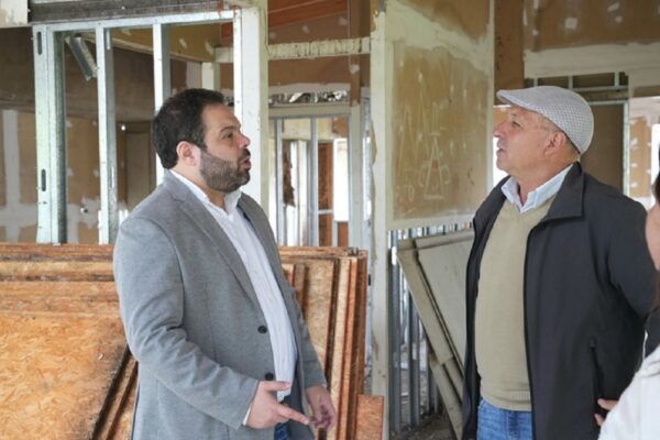 Troncoso recorrió General Galarza y destacó las obras que impulsa el Gobierno provincial
